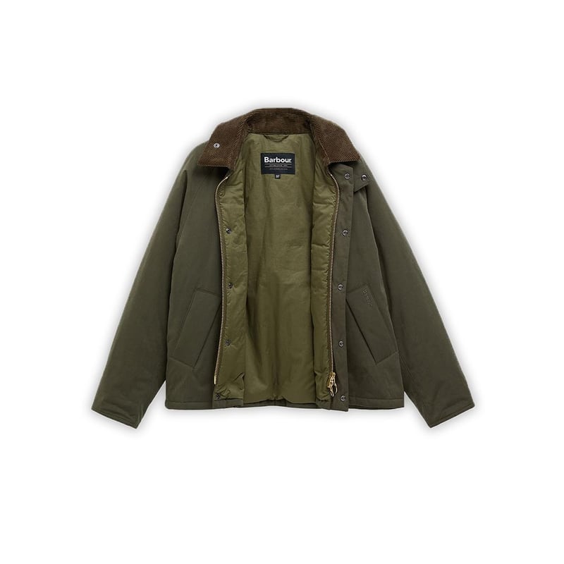 Barbour TRANSPORT 中綿 ジャケット | MAROON