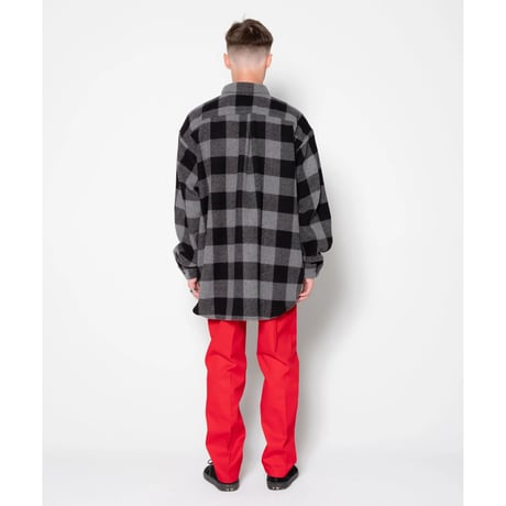 BEDWIN & THE HEARTBREAKERS L/S BUFFLAO CHECK BIG SHIRT "BILLY"