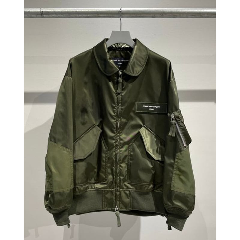 COMME des GARCONS HOMME ナイロンツイル ミリタリージャケット COMME des GARCONS HOMME ナイロンツイル ミリタリージャケット