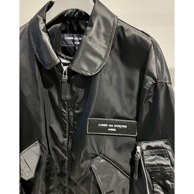 COMME des GARCONS HOMME ナイロンツイル ミリタリージャケット