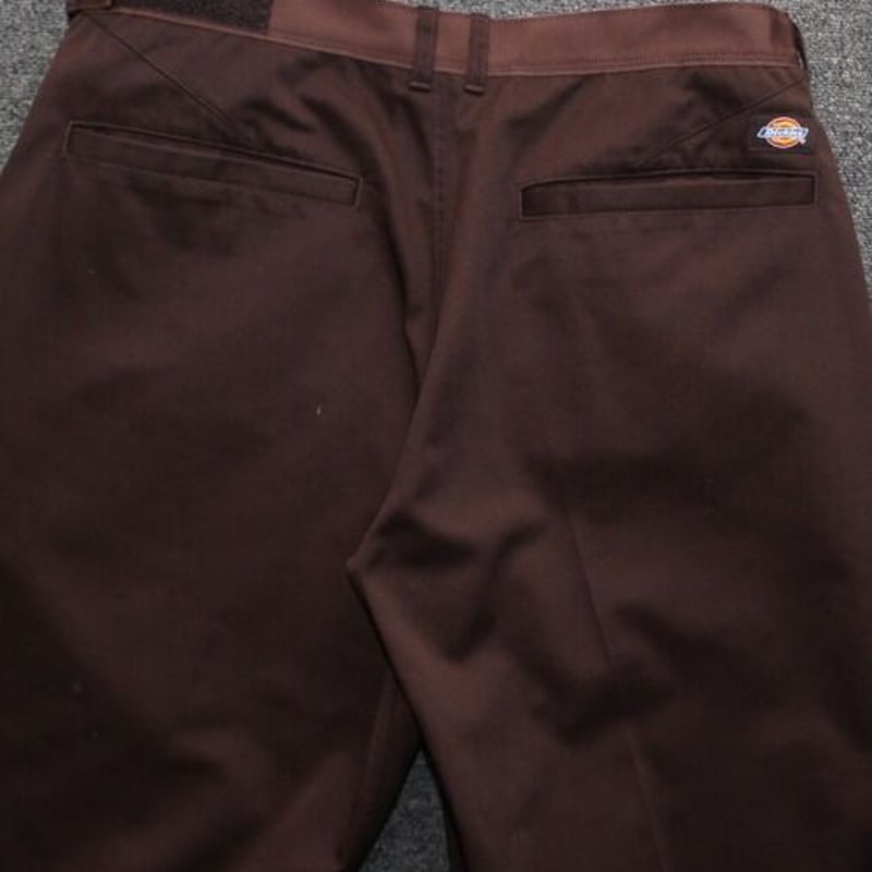 BAL/DICKIES SULFUR DYE VELCRO WORK PANT | MAROON