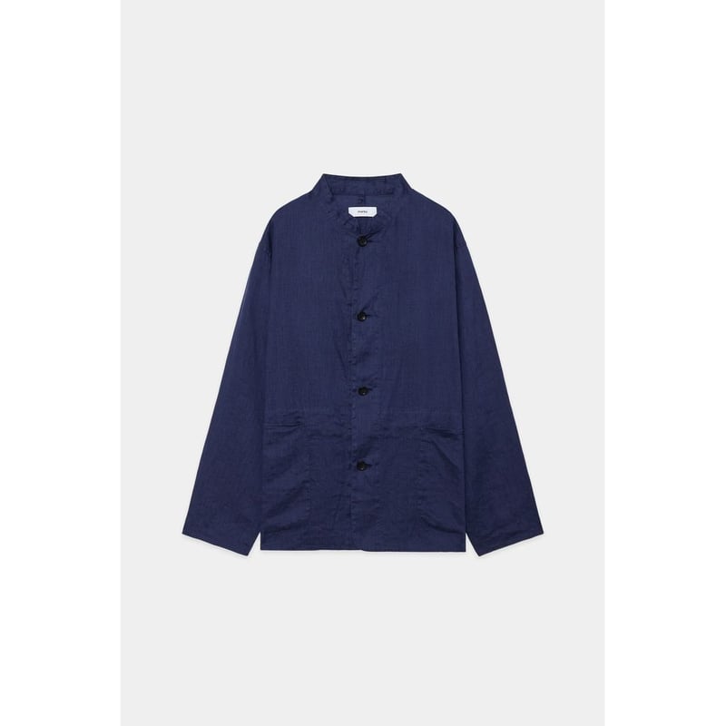 MARKA WORK JACKET - 60/-linen poplin - | MAROON