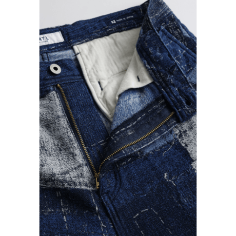 【予約商品】FDMTL FA26PN51JR  BORO JACQUARD CARGO PANTS RINSE