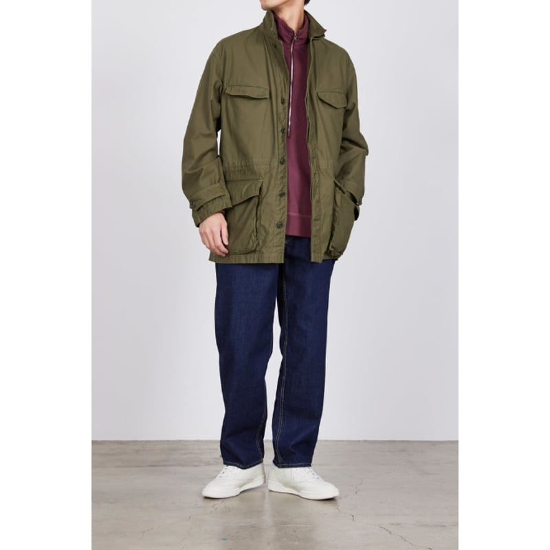 MARKA ORGANIC COTTON BACK SATIN FIELD JACKET |