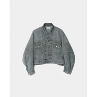beautiful people selvedge denim o/d no shoulder blouson