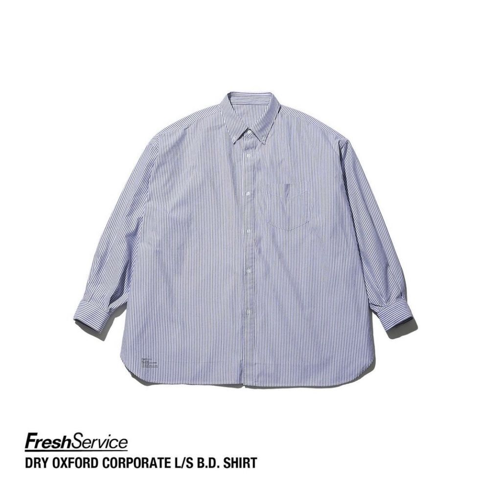【完売品】DRY OXFORD CORPORATE S/S B.D SHIRT DRY OXFORD CORPORATE S/S B.D SHIRT｜ANYTHING GOES