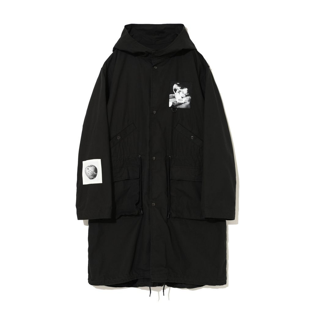 UNDERCOVER / コート/3/コットン/WHT/UC1C4301 UNDERCOVER UP1E4301 | MAROON