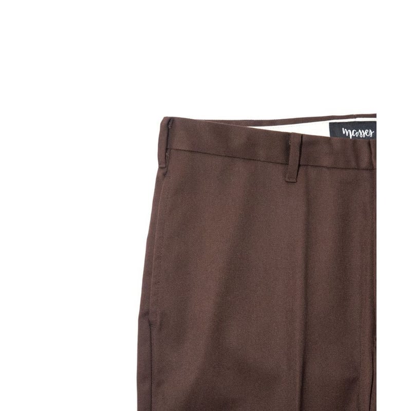 MASSES マシス TC-HOPSAK PANTS チノパン TC-HOPSACK PANTS | MASSES OFFICIAL ONLINE STORE