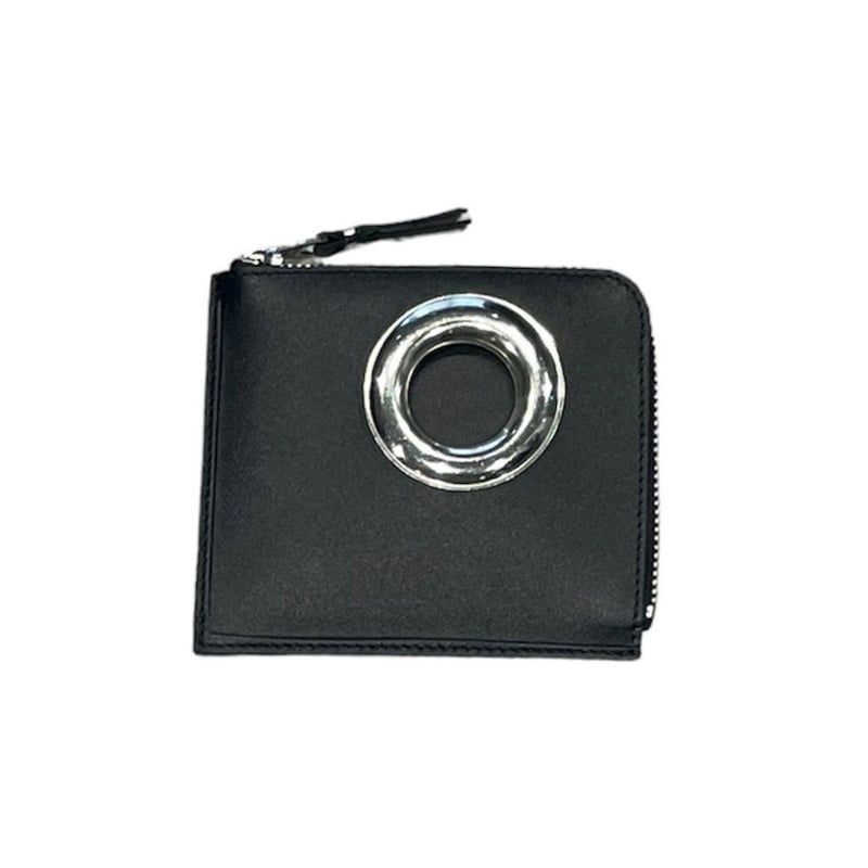 Wallet COMME des GARCONS Silver Eyelet | MAROON