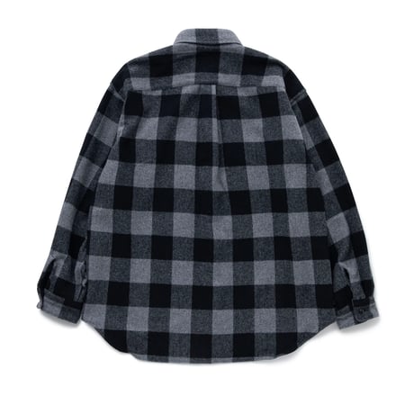 BEDWIN & THE HEARTBREAKERS L/S BUFFLAO CHECK BIG SHIRT "BILLY"