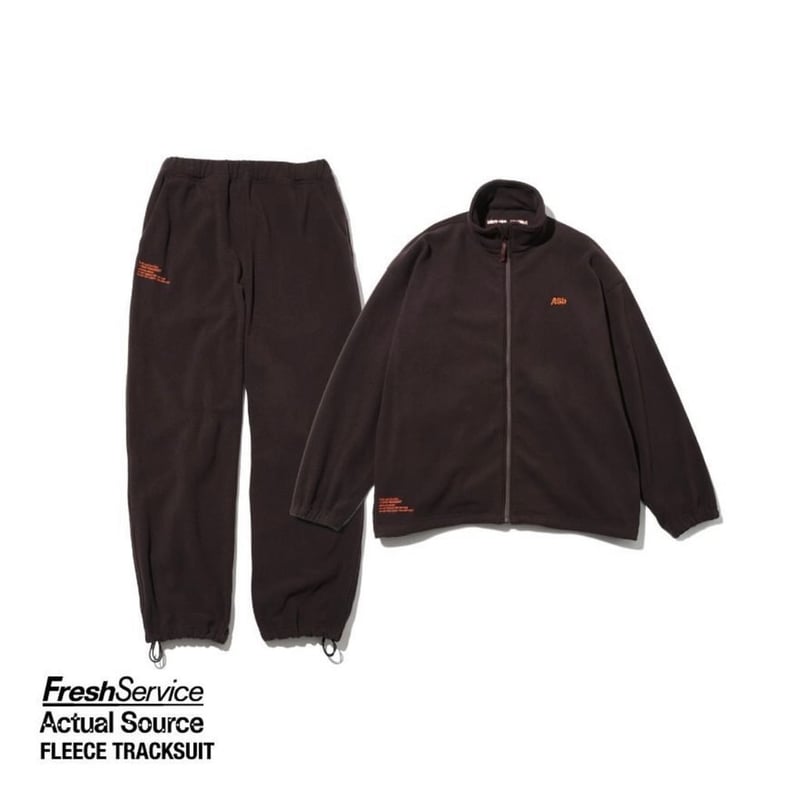 FreshService AS×FS FLEECE TRACKSUIT | MAROON FreshService AS×FS FLEECE TRACKSUIT | MAROON