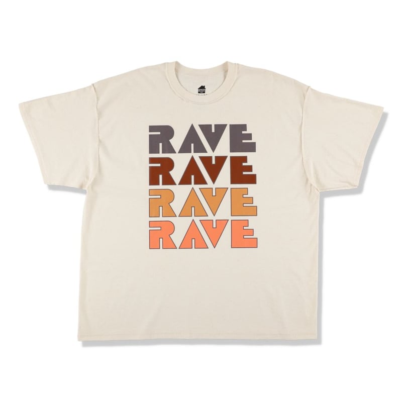 ISNESS MUSIC RAVE Tシャツ ISNESS MUSIC/イズネス ミュージック】RAVE T-SHIRT - 「PLACE