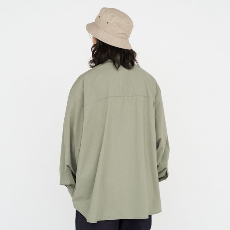 FreshService MICRO TYPEWRITER FLAP POCKET L/S S