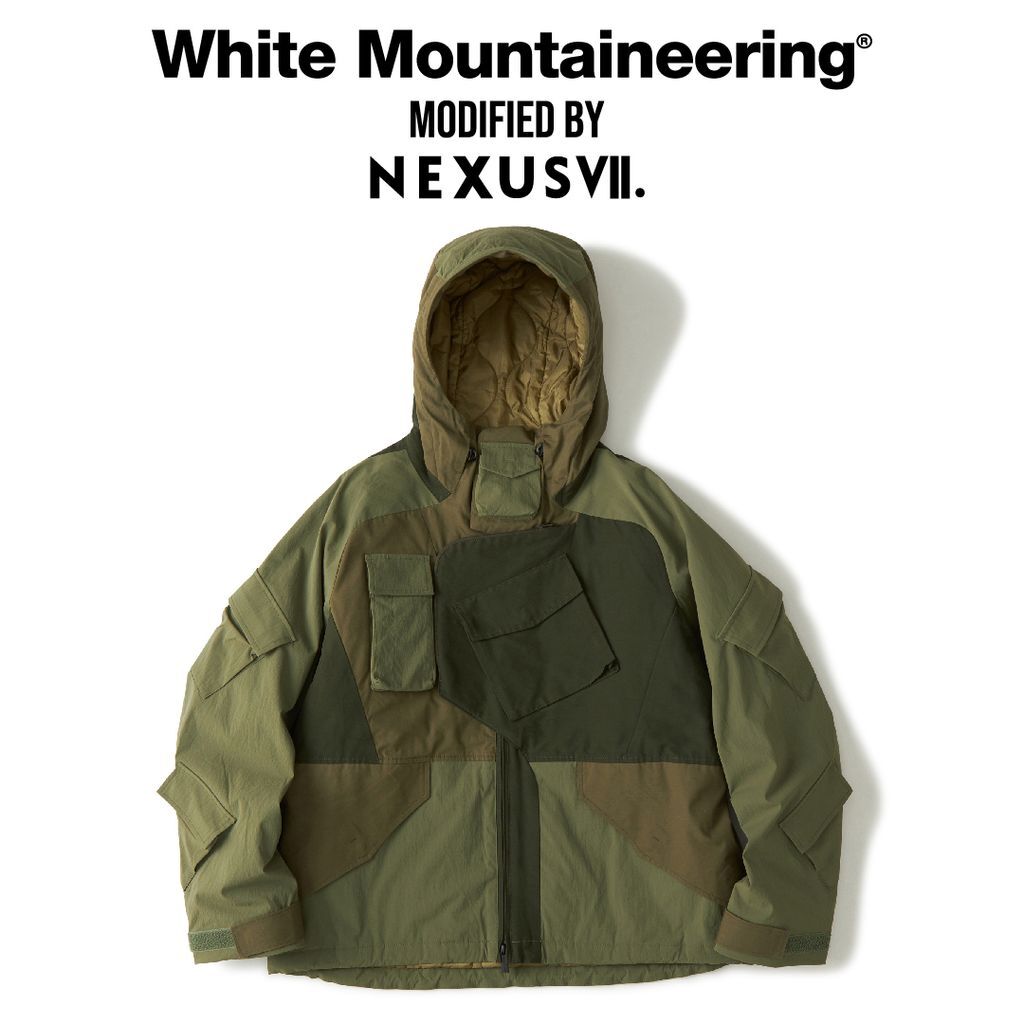 ＷＭ×ＮＥＸＵＳ　ＳＥＶＥＮ．ＡＳＹＭＭＥＴＲＹ　ＪＡＣＫＥＴ WM × NEXUSⅦ. ASYMMETRY JACKET - White Mountaineering