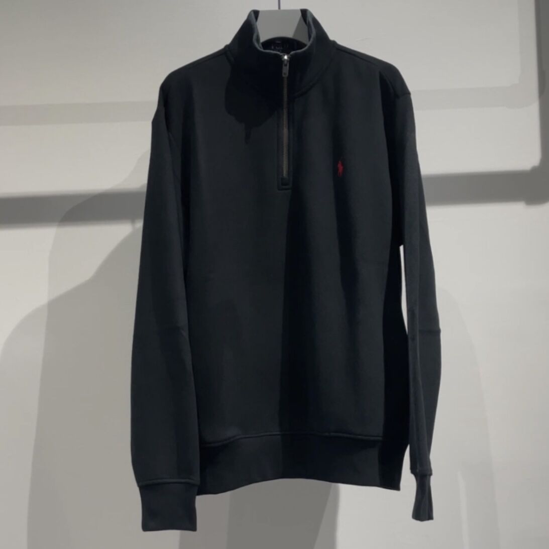 POLO RALPH LAUREN RL フリース スウェットシャツ(POLO BLACK)