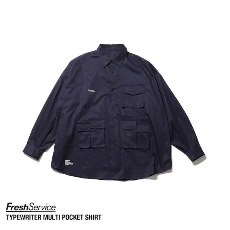 FreshService “TYPEWRITER MULTI POCKET SHIRT” |