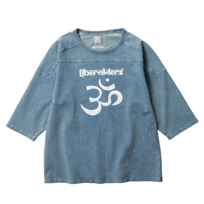 トップス Liberaiders INDIGO DYED CREWNECK Liberaiders INDIGO DYED CREWNECK