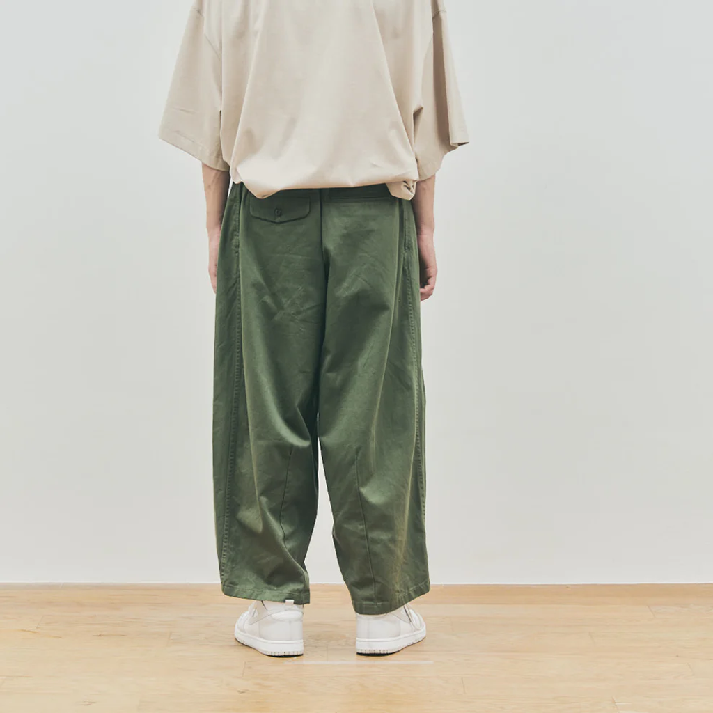 is-ness BALLOON EZ PANTS | MAROON