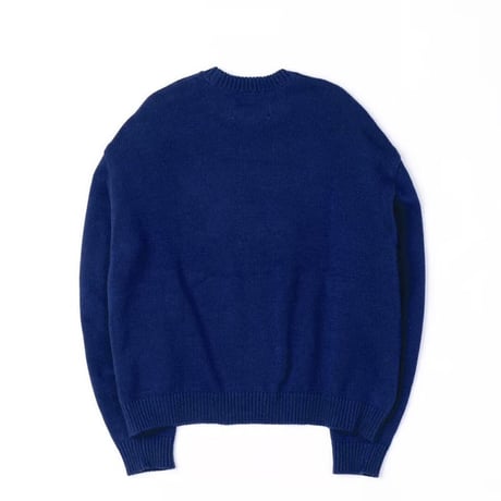 ANACHRONORM AN249 SEATTLE JACQUARD KNIT NAVY