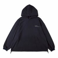 S.F.C FLEECE SUPER BIG HOODY LS TEE W/DRAWSTRINGS