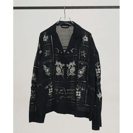 TODAYFUL Embroidery Patchwork Shirts