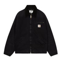 CARHARTT WIP OG Detroit Jacket - Black / Black stone canvas