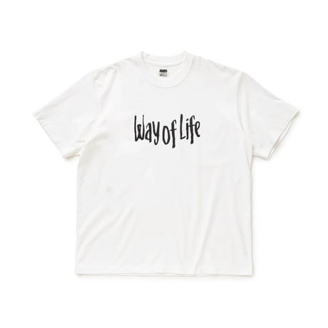 RATS WAY OF LIFE TEE 26'RT-0601（WHITE）