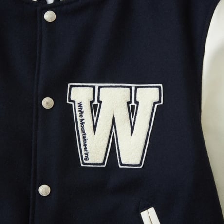 WHITE MOUNTAINEERING WM × Schott VARSITY JACKET