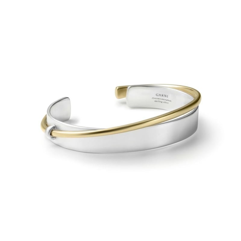 GARNI Swing Bangle - Combi | MAROON