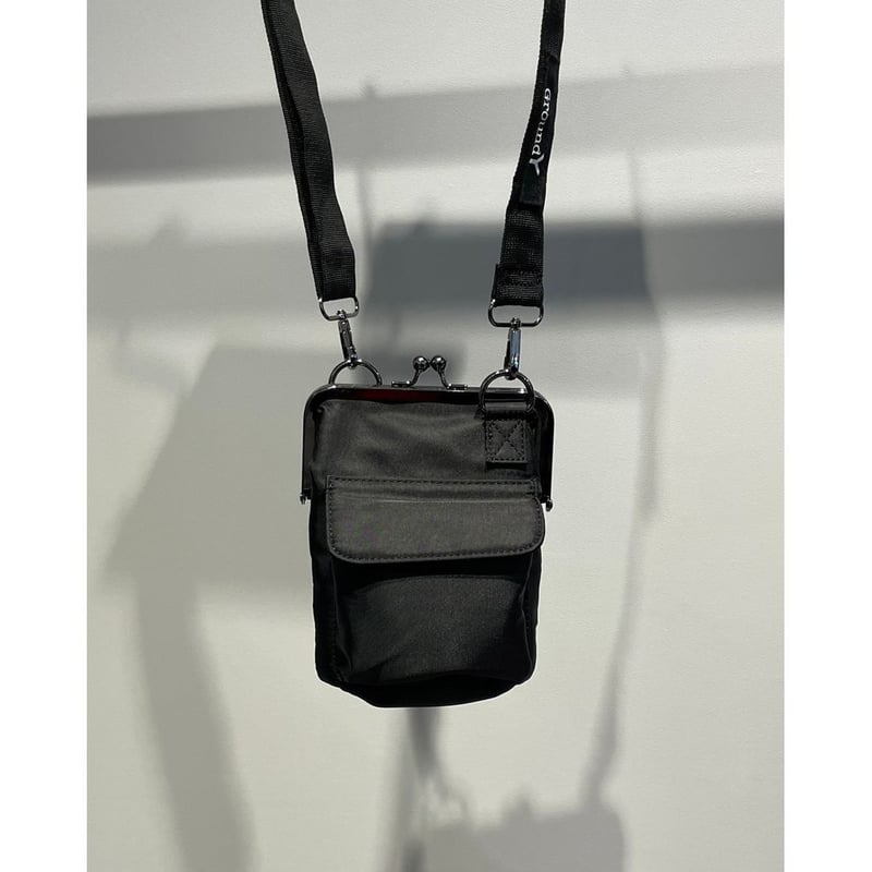 Ground Y SHOULDER BAG WITH CLASP CLOSURE | MAROON