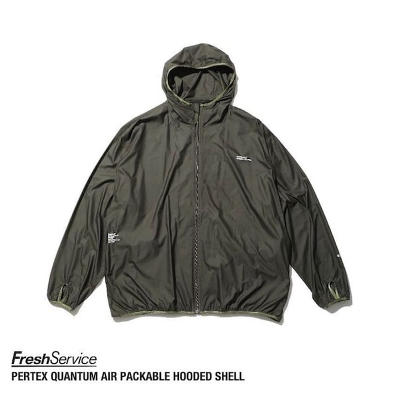 FreshService “PERTEX QUANTUM AIR PACKABLE HOODE...