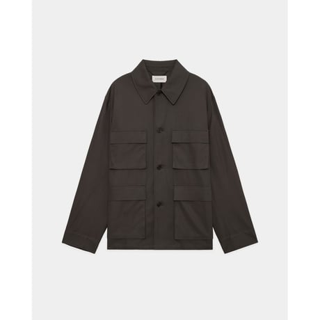 MARKAWARE ORGANIC COTTON VOILE YARN TWILL 4POCKETS JACKET