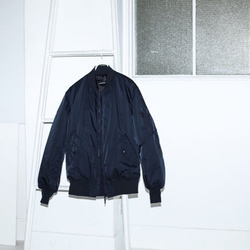 RAMIDUS MASTER NAVY MA-1 BOMBER JACKET | MAROON