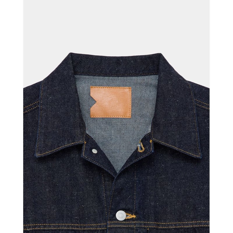 MARKAWAREキモノデニムセットアップ キモノデニム / ショートデニムジャケット, Black – MARKAWARE