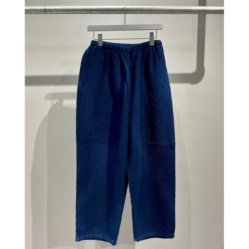 PORTER CLASSIC NEW SASHIKO LIGHT PEACE PANTS |