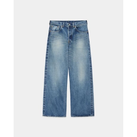 marka ORGANIC COTTON 13.5oz SELVEDGE DENIM WIDE LEG JEANS