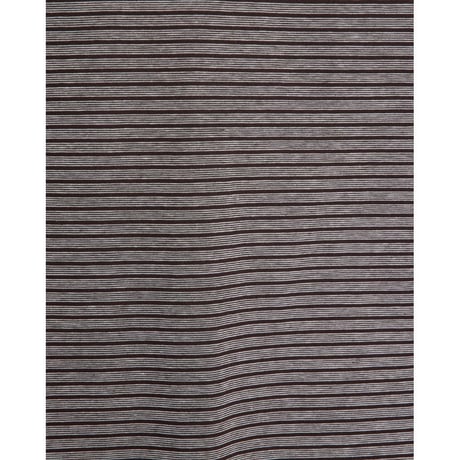 marka Organic Cotton High Twist Knit Border / Crew Neck Tee