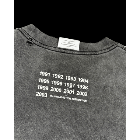 TALKING ABOUT THE ABSTRACTION TRANSCRIPTION WORLD WIDE TEE
