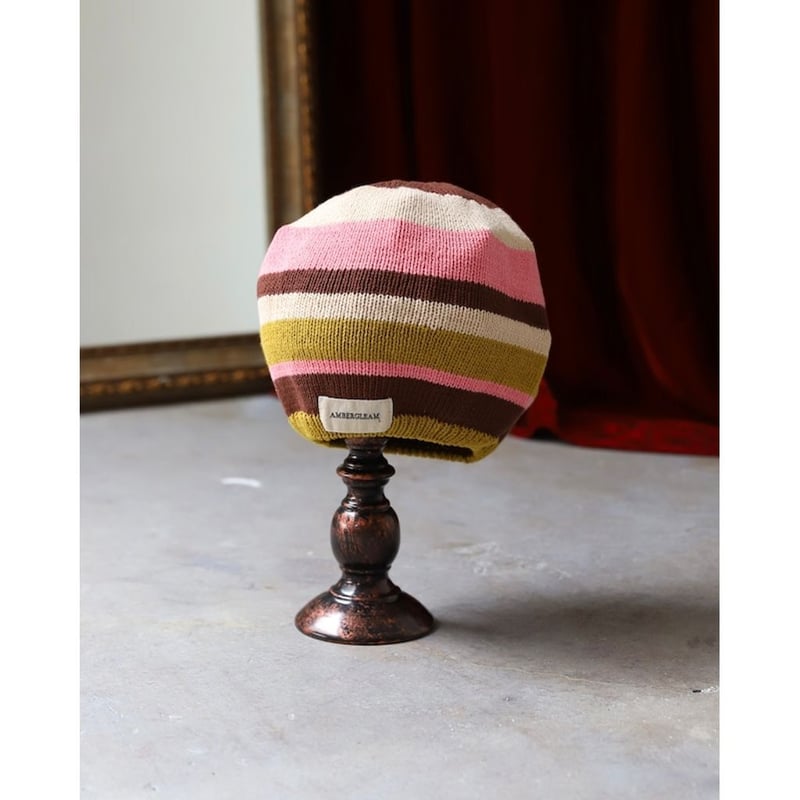 AMBERGLEAM Cotton Summer Knit TAM | MAROON