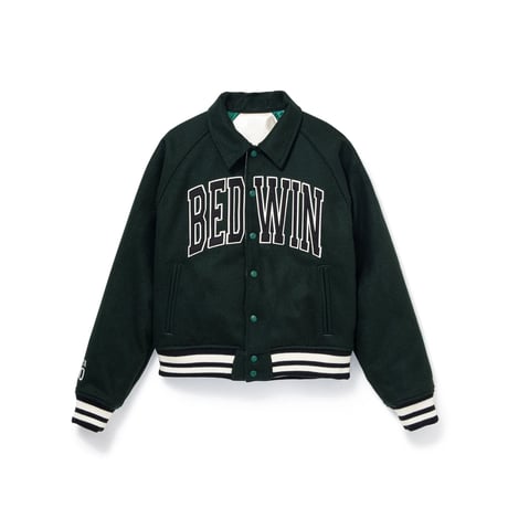 BEDWIN & THE HEARTBREAKERS MELTON AWARD JACKET JERRY