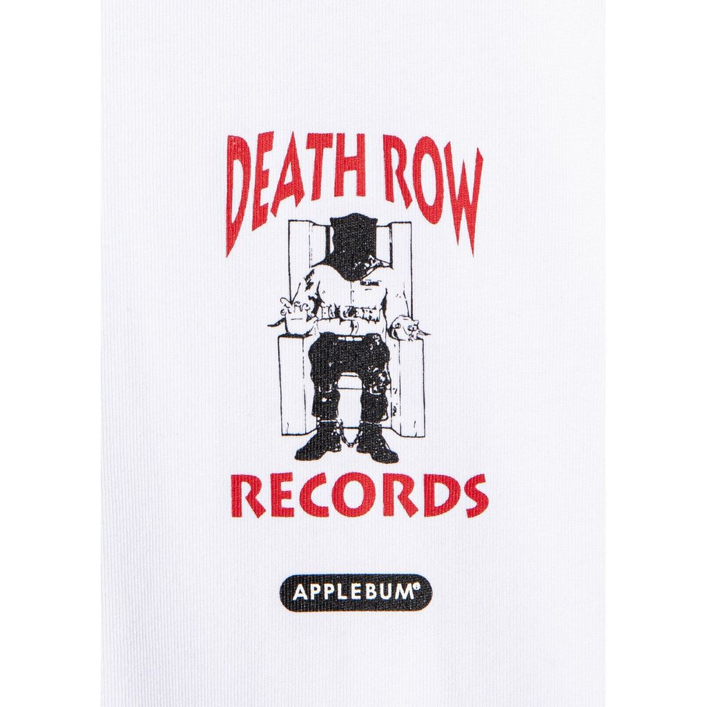 APPLEBUM DEATH ROW RECORDS T-SHIRT | MAROON