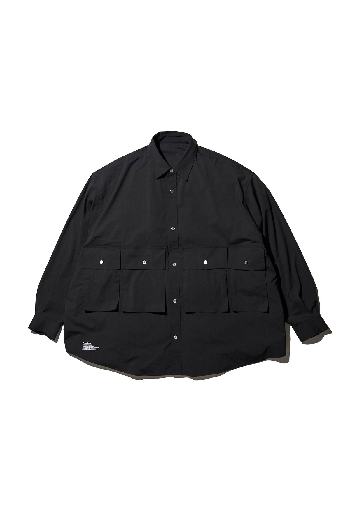 FreshService マイクロタイプライター フラップポケットシャツ F FreshService (フレッシュサービス) MICRO TYPEWRITER FLAP