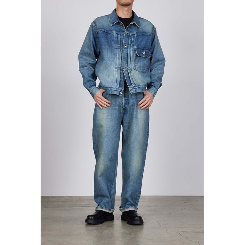 パンツ marka ORGANIC COTTON DENIM COCOON FIT 2 COCOON FIT JEANS ORGANIC COTTON 13.5oz SELVEDGE DENIM (FADED