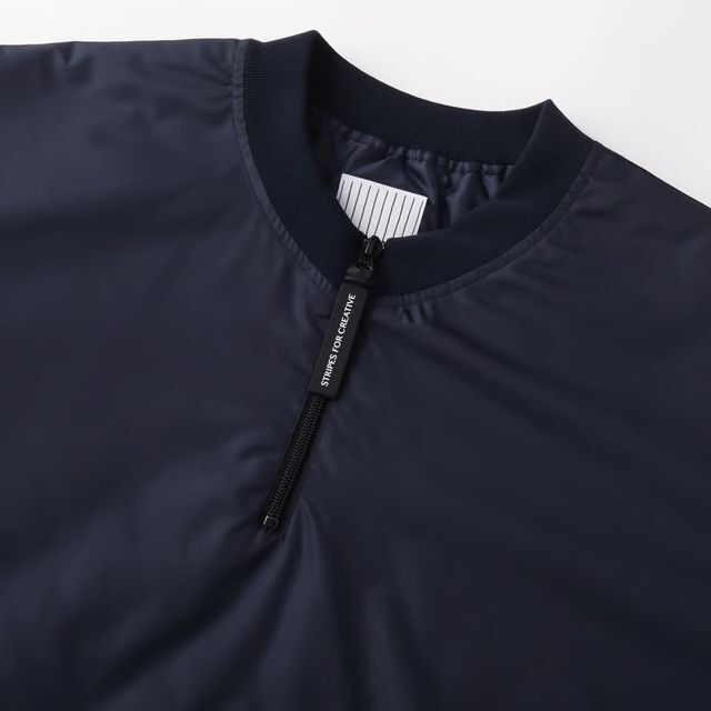 S.F.C BASEBALL HALF ZIP JACKET | MAROON