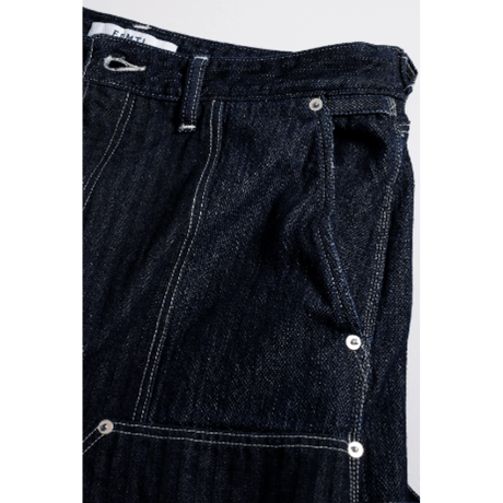 FDMTL FA26PN12R  PATCHWORK DOUBLE KNEE PANTS RINSE