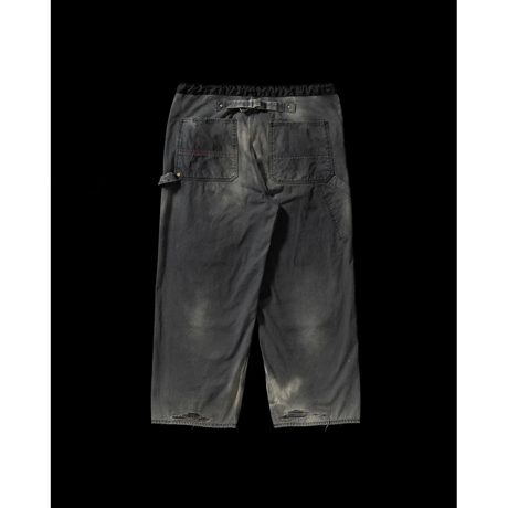 ANACHRONORM AN386-D REMAKED DOUBLE KNEE DUCK PAINTER PANTS
