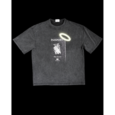 TALKING ABOUT THE ABSTRACTION TRANSCRIPTION ANGEL RING TEE