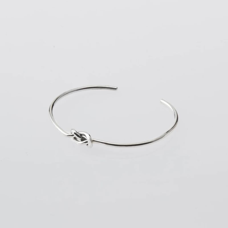 XOLO JEWELRY Knot Bangle -Single- | MAROON