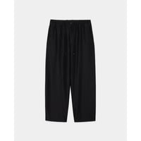 MARKAWARE  BRATAC SILK × ORGANIC WOOL TAFFETA WIDE TRUCK PANTS