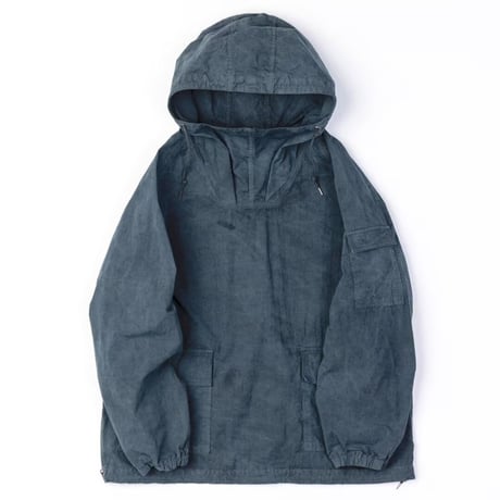 ANACHRONORM AN252 OVER DYED ANORAK PULLOVER JACKET NAVY